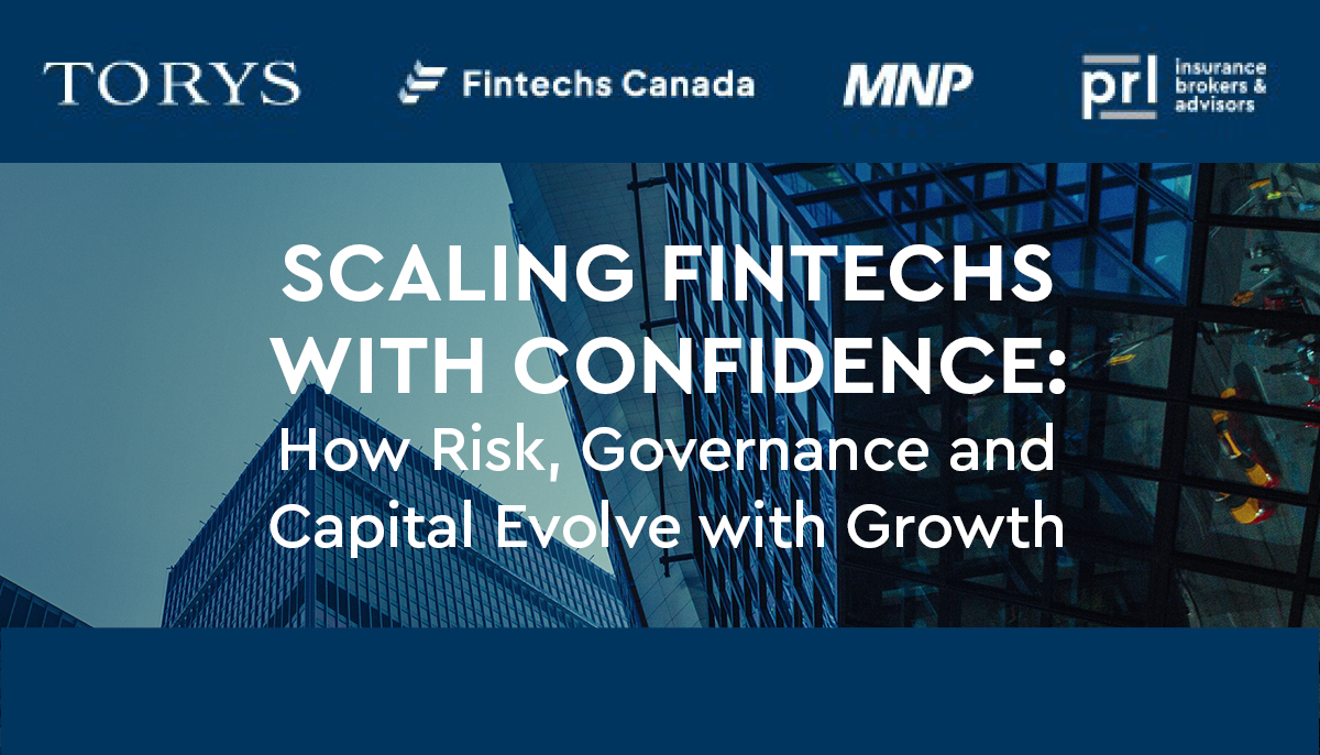 Title of webinar superimposed on glass buildings and sky