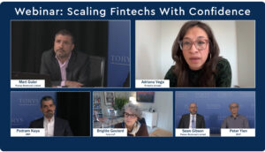 Screenshot of gallery of video panelists